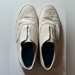 HUF Dylan slip on white canvas